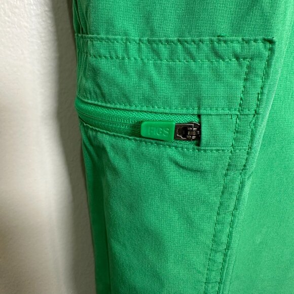 Figs Fionlite Size Small Catarina Top Zamora Jogger Safety Green Limited Edition - Picture 9 of 16